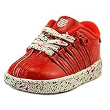 K-Swiss Classic VN ベビー 米国 4 レッド スニーカー [並行輸入品]