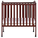 Dream On Me 2 in 1 Lightweight Folding Portable Stationary Side Crib [並行輸入品]