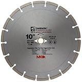 セグメント化されたダイヤモンドブレード10 in