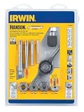 Hanson 1765542 1/4-20 - 1/2-13 Pts SAE Set for Tap Die Extraction, 12 Piece by Hanson