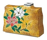 マルヨネ 九谷焼 花器・花瓶 5号一輪生・吉田屋泰山木 K4-1274
