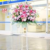 スタンド花 一段1色指定 1．6万円コース（ピンク系）