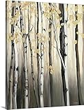 Marilyn Hagemanプレミアムシックラップキャンバス壁アート印刷題名GoldenバーチII 11" x 14" 2397949_24_11x14_none