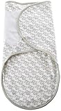 JoJo Maman Bebe Elephant Print Swaddle, Grey by JoJo Maman Bﾃ・ﾂｩbﾃ・ﾂｩ [並行輸入品]