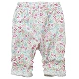 《初夏盛夏対応》(日本製) Pample Mousse(パンプルムース) 天竺ジャガード花総柄五分丈パンツ 95cm /OW NO.DP-72357