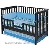 Child Craft London Toddler Guard Rail for London Euro Stationary Crib, Jamocha (Discontinued by Manu
