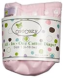 Osocozy All in One Cloth Diaper, Pink, Small by OsoCozy