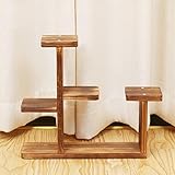 室内ソリッドウッドラック植物デスクトップ小さな花のラックシンプルなフラワーラック木製のフラワーラック庭の花バルコニーレンガの花籐のベッドサイドミニフラワースタンド ( Edition : B )