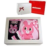 ミキハウスホットビスケッツ(mikihouse hotbiscuits) 半袖Tシャツギフトセット(90ｃｍ・ピンク) (リボンラッピング包装済)