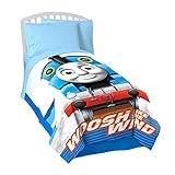 Thomas & Friends Woosh like the Wind Twin Size Super Soft Micro Raschel Blanket Oversized - 62in x 9