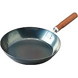 【川端滝三郎商店】 フライパン 28cm IH対応 日本製 鉄 こびりつかない 耐久性 片手鍋 炒め 調理器具 木 柄 鍋 キッチン用品 キッチン雑貨 キャンプ アウトドア 片手鍋
