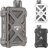 Aspire GOTEK X2 電子タバコ ベイプ 使い捨て 持ち運び シーシャ POD スターターキット 本体 リキッドなし ガンメタル