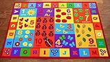 Furnish my Place Kids ABC Area Rug [並行輸入品]
