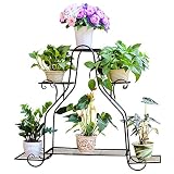 アイアンフラワーフレームフロアスタイルのマルチレイヤーヨーロッパとアメリカのスタイルの花ラック屋内と屋外の花のポットラック ( サイズ さいず : S s )