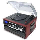 クマザキエイム Bearmax マルチレコードプレーヤー/レコーダー 【SDカード・USBメモリにダイレクト録音可能】 MA-88