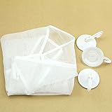 ギルロイLargeハンモックコーナーメッシュストレージバッグのおもちゃゲーム組織、ハンギングオーガナイザー