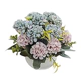 人工植物ポットミニ偽植物装飾的な生花の緑の植物