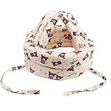 mioim ベビー帽子 赤ちゃん 女の子 男の子 綿 柔らかい かわいい ヘッド帽 通気性 超軽量 綿 安全ヘルメット