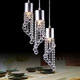 LightInTheBox Modern Dainty 3 Lights Pendant In Wave Shape, Modern Home Ceiling Light Fixture Flush 