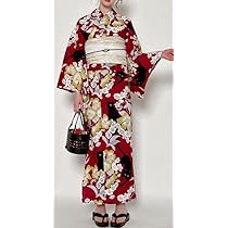 ◆LLサイズ◆白ネコ浴衣★黒地赤花柄に猫モダン浴衣◆ゆったりサイズ XL◆新品 Amazon.co.jp: 黒ネコ浴衣黒地 赤い花柄に猫 キュートなモダン