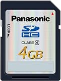 パナソニック SDHCメモリーカード 4GB RP-SDM04GL1K
