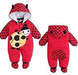 【SEBLES】 ベビー 赤ちゃん 選べる デザイン キュート ロンパース 厚手 着ぐるみ 全15種 サイズ 70cm 80cm 90cm 100cm クロスセット (Ｍタイプ,100)