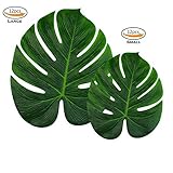 wolfride 24ピーストロピカルImitation Plant Leaves Palm Fronds人工リーフの誕生日や結婚式/プロム/イベント/デコレーション