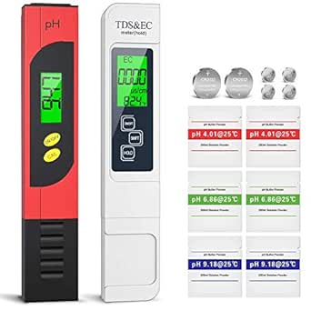 ZOTO PH計 デジタルPH計 お手軽便利キット 高精度 ペーハー測定器