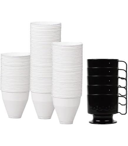 Amazon｜日本デキシー インサートカップ 210ml F型 50個入 白 使い捨て