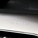 AWX(CAI) 日産 車用ステッカーデカール 金属装飾ロゴバッジステッカー 汎用 防水 耐熱 カーインテリア装飾ア 車のステッカー (日産, 10個)