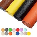 MACUJO 合皮 補修シート レザー補修シート ソファー補修テープ 大判 シールタイプ カバン 椅子 バイク シート 補修ブルー20*30cm