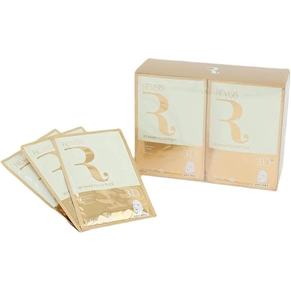 REVISIS：金色3Dシートマスク 赤色シートマスク ＊それぞれ30枚入り Amazon.co.jp: REVISIS Moisture Face Mask/Pack/Sheet Mask, Red