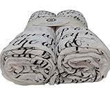 聖書Strong Proverbs 22 : 6 | Best Muslin Babyおくるみブランケットギフトセット| 100 %コットンReceiving Blankets | Extra Lar