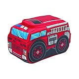 Smash Enterprises Broomz Car Shape Lunchbag, Firetruck, Red [並行輸入品]