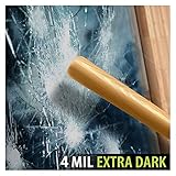 BdF s4mb05セキュリティとプライバシーウィンドウフィルム4 Milブラック5 ( Very Dark ) 36 Inch x 12 Feet S4MBK0536012