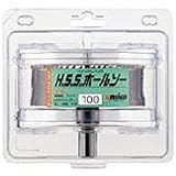 ユニカ HSS ハイスホールソー100mm【HSS-100(5601000092)(100MM)】(4168500)