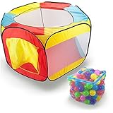 Ball Pit Tent with 100 Ball Pit Balls and Carrying Case by Imagination Generation [並行輸入品]