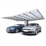 カーポート 2台用 四国化成　マイポート neo Y合掌タイプ　延高　4956　『マイポートネオ』　＊商品画像はイメージです アルミタイプ　ステンカラー／熱線吸収ポリカ