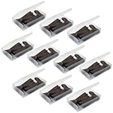 富士パックス ブーツ 収納 ボックス (お得な10個セット) クリア