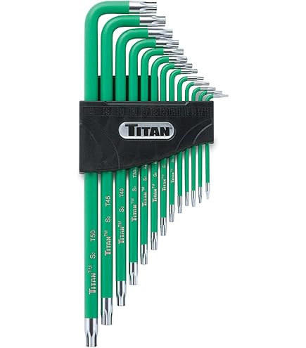 Torx-Schraubenschlüssel-Set 13-teilig (T6 Bis T50) – Extra Lange Arme, Farbcodiert, Mit Magnet-Funktion