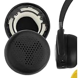 Geekria イヤーパッド互換性 パッド アーカーゲー AKG Y500, Y 500 ヘッドホンに対応 パッド イヤー/イヤーカップ (プロテインレザー/ブラック)