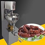 Electric Commercial Automatic Pressure Sausage Stuffer Stainless Steel 220V/110V 200kg / h (220V)