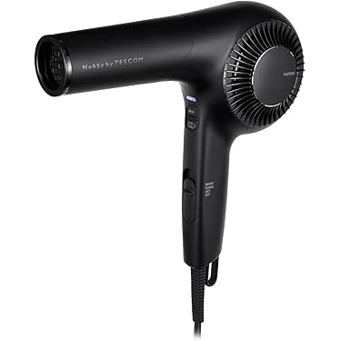 Nobby by TESCOM　テスコム　ヘアドライヤーNIB500B ノビー テスコム Nobby ドライヤー 大風量 大風速 速乾 冷温風 NIB500B-K