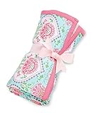 Mud Pie Receiving Blanket (One Size, Floral) Size: One Size Color: Floral Model: 2102133 (Newborn, C