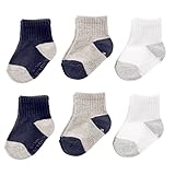 カーターの赤ちゃんの男の子クルーソックス( 6パック)