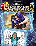 Descendants 3 Coloring Book: Premium Coloring B...