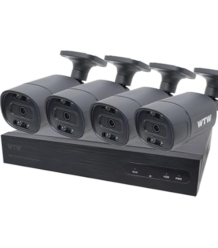 Amazon.co.jp: WTW 塚本無線 500万画素XPoEバレット型黒5台セット