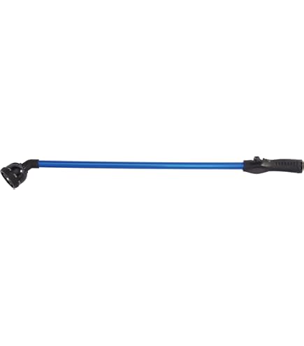 Dramm 13804 Kaleidoscope Rain Wand | 30 Inch Full Flow Watering Tool | 7 Spray Patterns | Trigger Shut-Off
