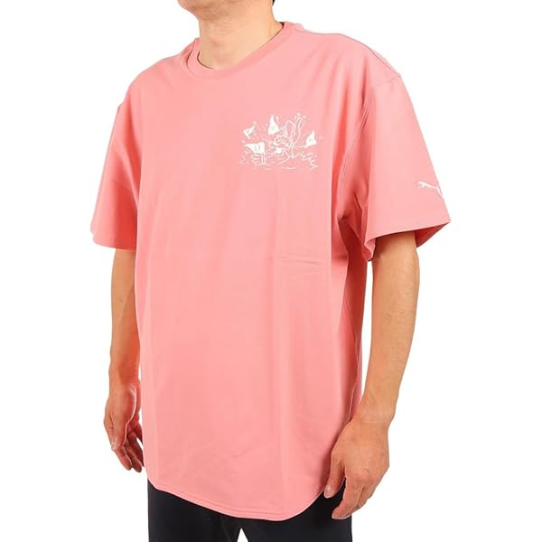 PUMA ピンク Tシャツ Lサイズ 楽天市場】プーマ tシャツ ジュニア（カラーピンク）の通販