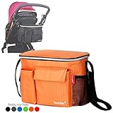 greenleaf-jp【グリーンリーフ】 保温・保冷 ベビーカー収納バッグ マザーバッグ ショルダータイプ (オレンジ)